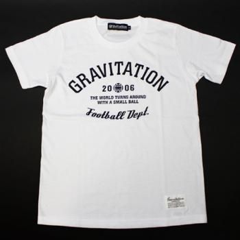 Gravitation カレッジロゴtシャツ ホワイト Up For Grabs