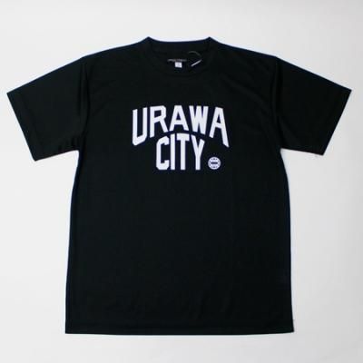 URAWA CITY」 ドライTシャツ [ブラック] - UP FOR GRABS.