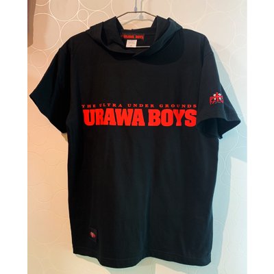 URAWA BOYS フーディTシャツ [ブラック] - UP FOR GRABS.