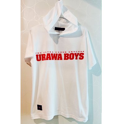 URAWA BOYS フーディTシャツ [ホワイト] - UP FOR GRABS.