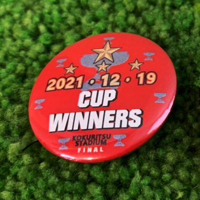 CUP WINNERS” 優勝記念缶バッジ - UP FOR GRABS.