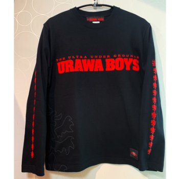 URAWA BOYS 25周年ロングTシャツ [ブラック] - UP FOR GRABS.