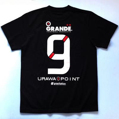 gravitation×GRANDE×URAWA POINTトリプルコラボTシャツ[ブラック gravitation×GRANDE×URAWA POINTトリプルコラボTシャツ[ブラック