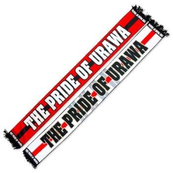 THE PRIDE OF URAWA」スカーフマフラー2022[レッド×ホワイト