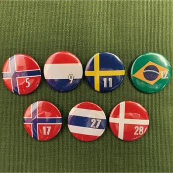 2024 浦和缶バッジ 【国旗 No.】各種 - UP FOR GRABS.