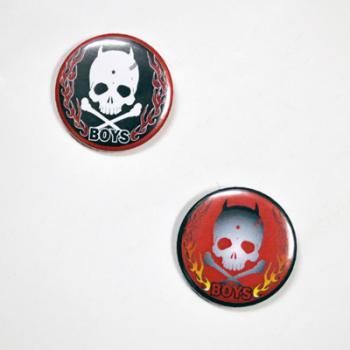 浦和缶バッジ【Devil skull】［各色］ - UP FOR GRABS.