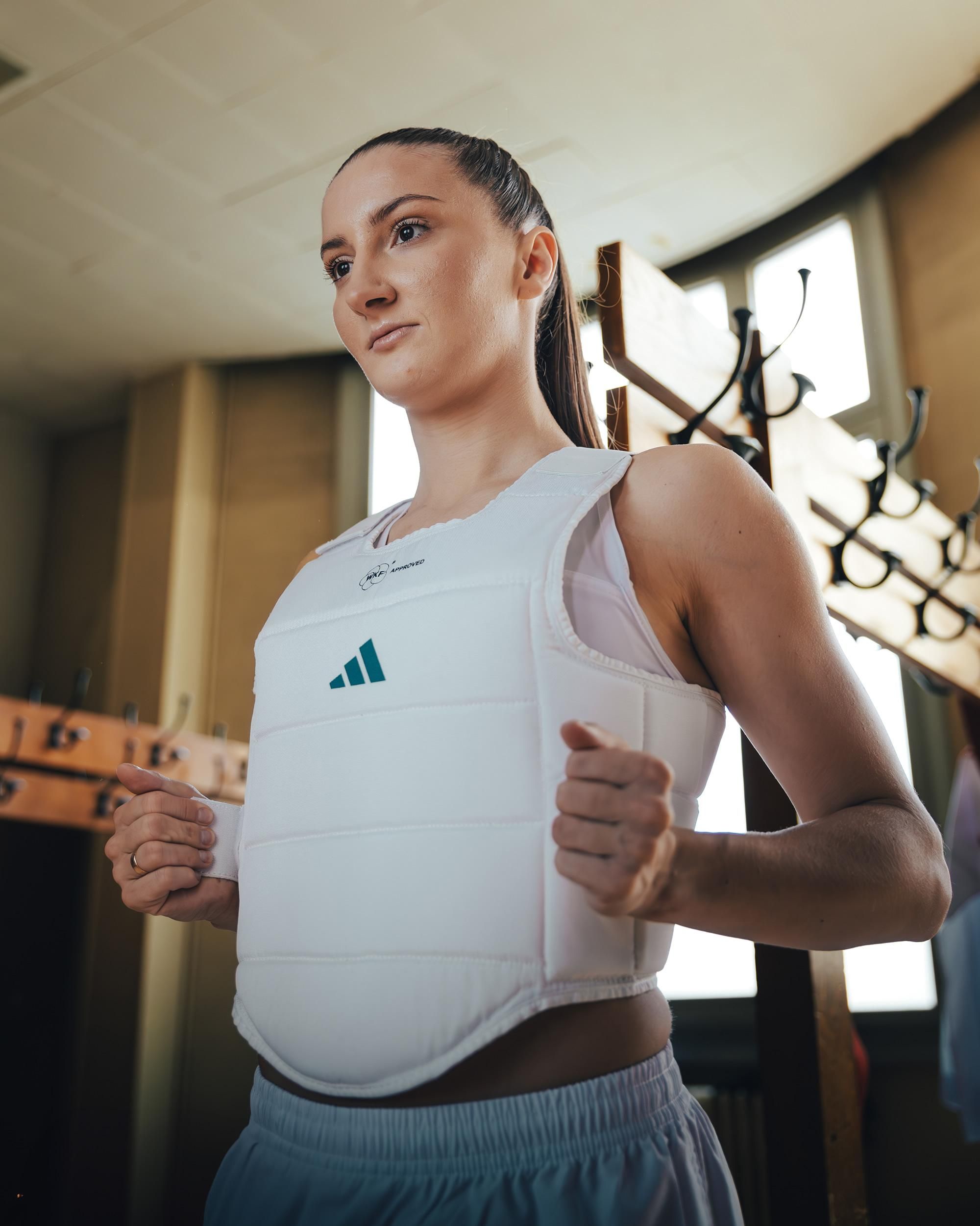 バラ売りします！空手 防具 プロテクター MIZUNO（ミズノ） ミズノ空手胴プロテクター(全日本空手道連盟検定品