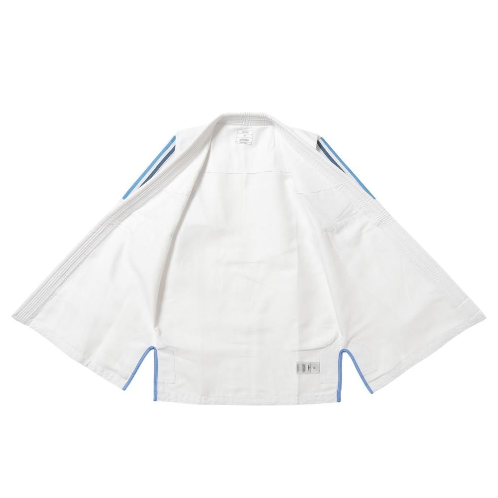 adidas 柔術着 | アディゼロ ホワイト 上下セット - adidas 格闘技用品