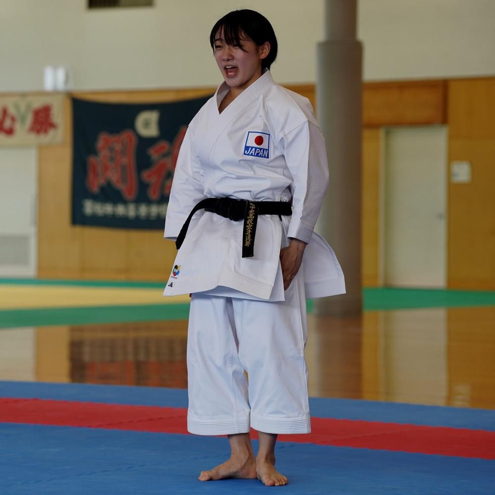 adidas - adidas 空手道着 adidas 形競技用空手衣 勝利 SHORI JAPANモデル 3本ライン