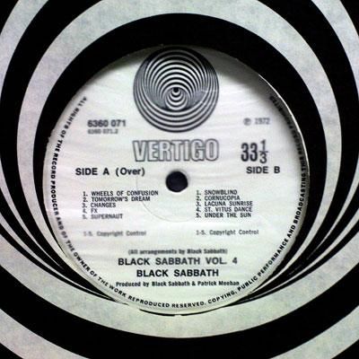 BLACK SABBATH/BLACK SABBATH VOL.4 - 中古レコード：ハードスタッフ