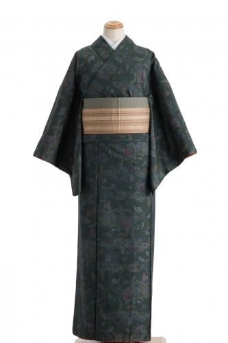 小紋 着物 袷 手染め 花丸 桜 梅 菊 橘 楓 裄69 Ｌ 中古 sn1700 商品検索 - からん::アンティーク着物・リサイクル着物の通販サイト