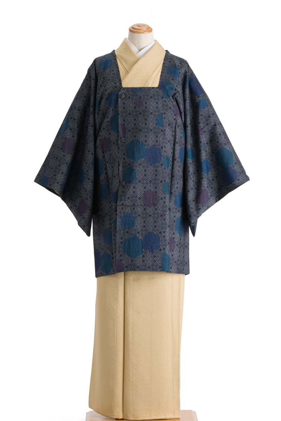 大島紬 道行コート - からん::アンティーク着物・リサイクル着物の通販
