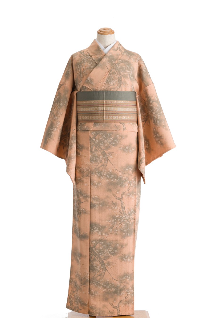 単衣 桜の木 - からん::アンティーク着物・リサイクル着物の通販サイト