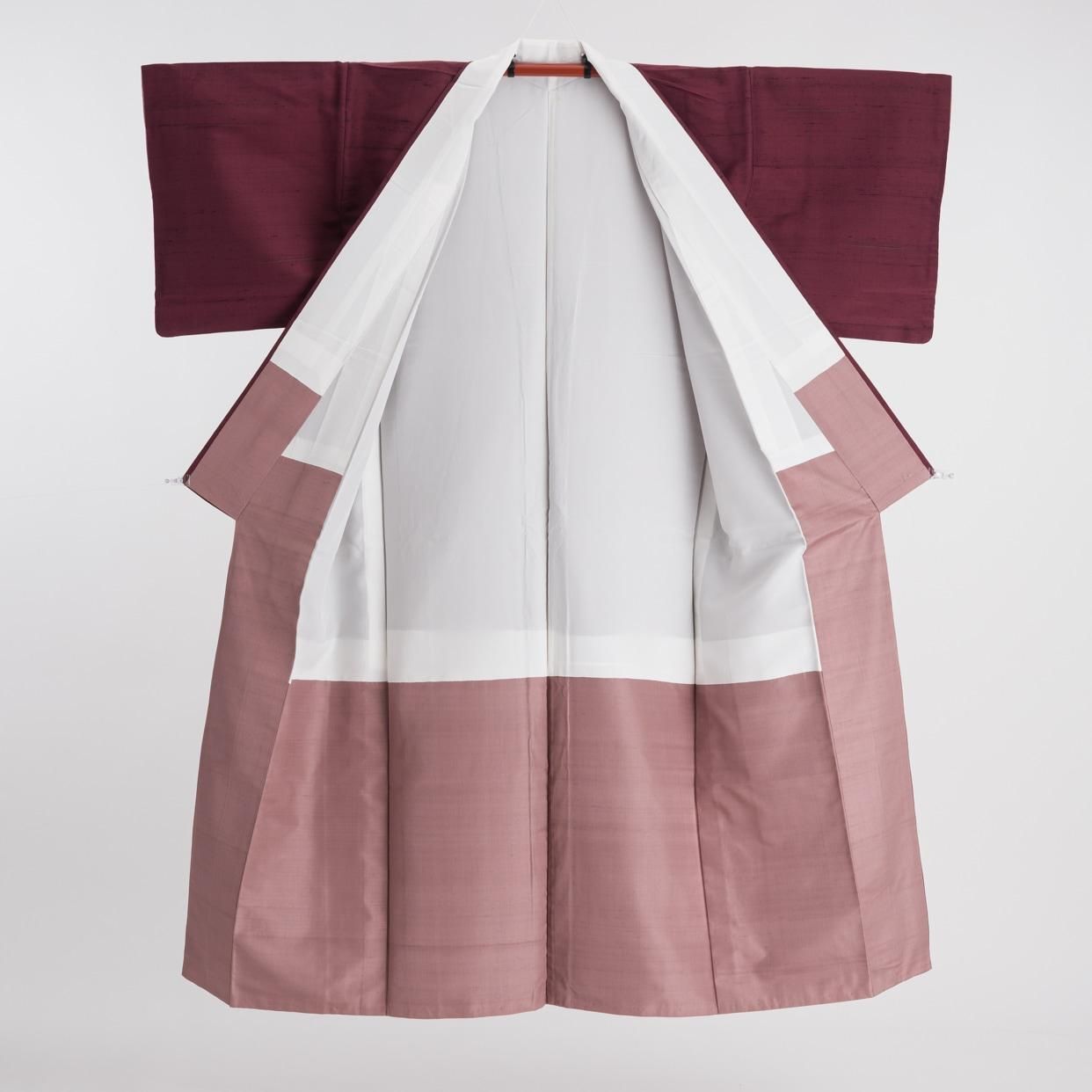【美品】春色 上品ピンク紫の 紬 着物 普段着やお出かけに ゆったりサイズ 楽天市場】【レンタル】着物 レンタル 春秋冬用 レディース 袷