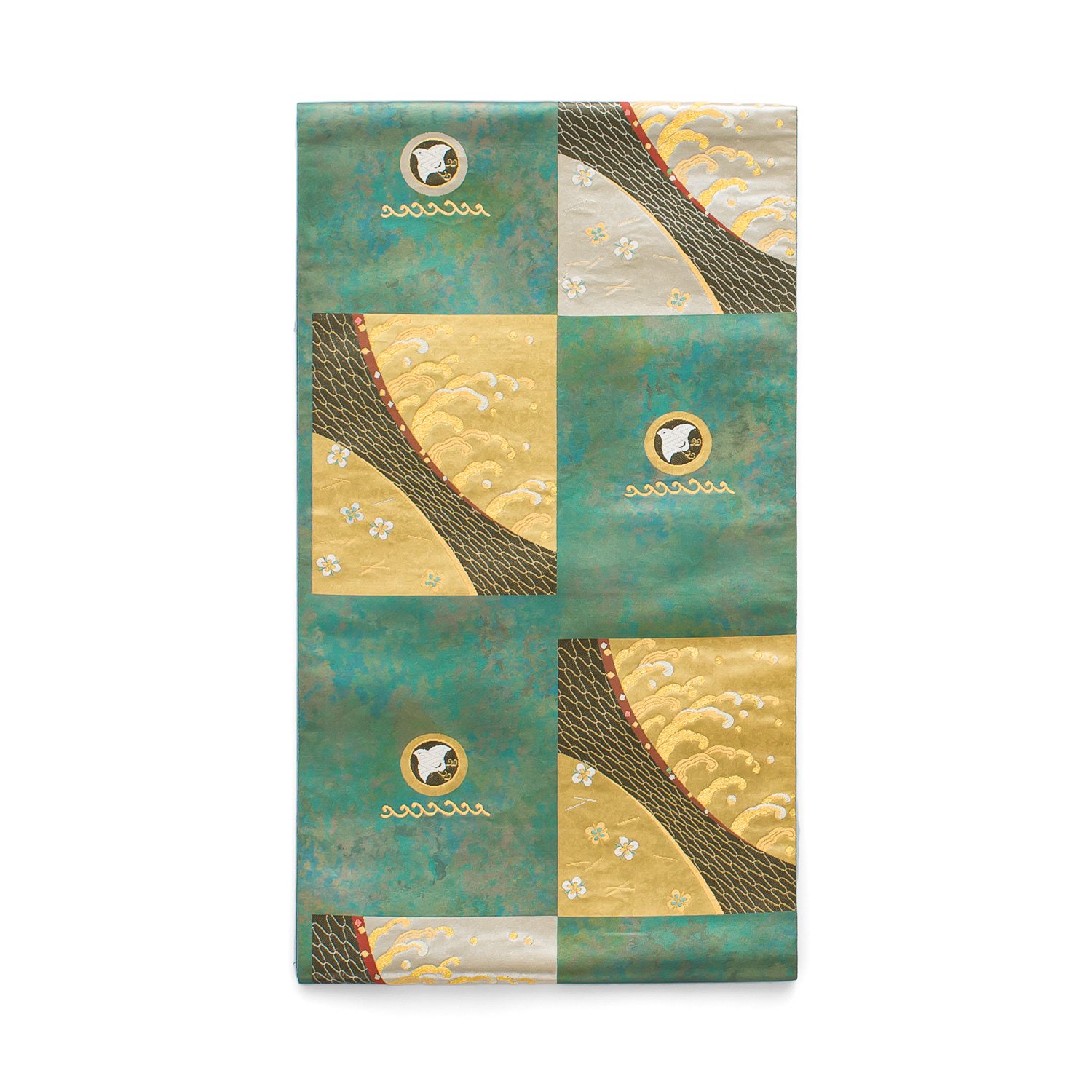 「袋帯●波と千鳥」の商品画像