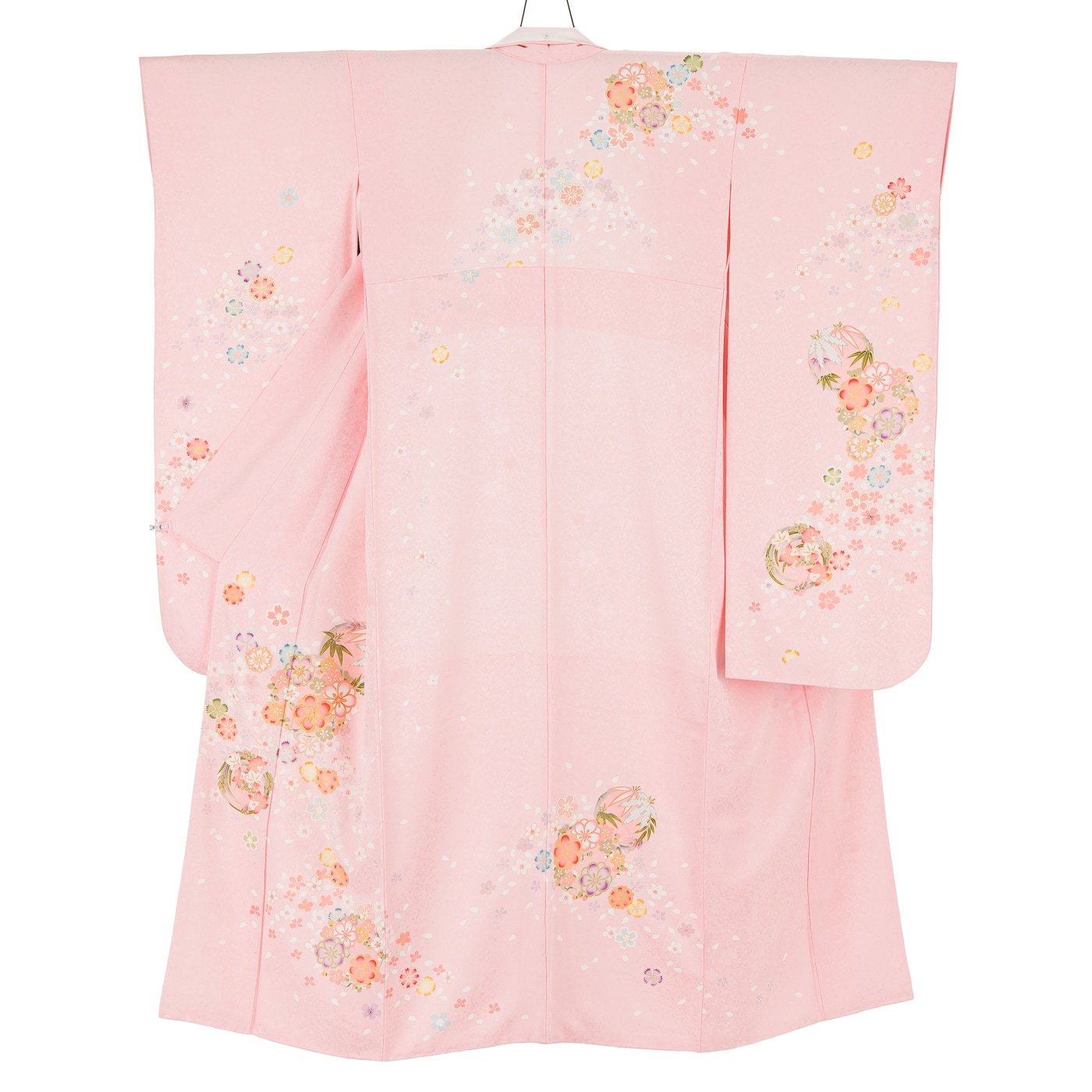 振袖 桜や梅の丸紋 - からん::アンティーク着物・リサイクル着物の通販