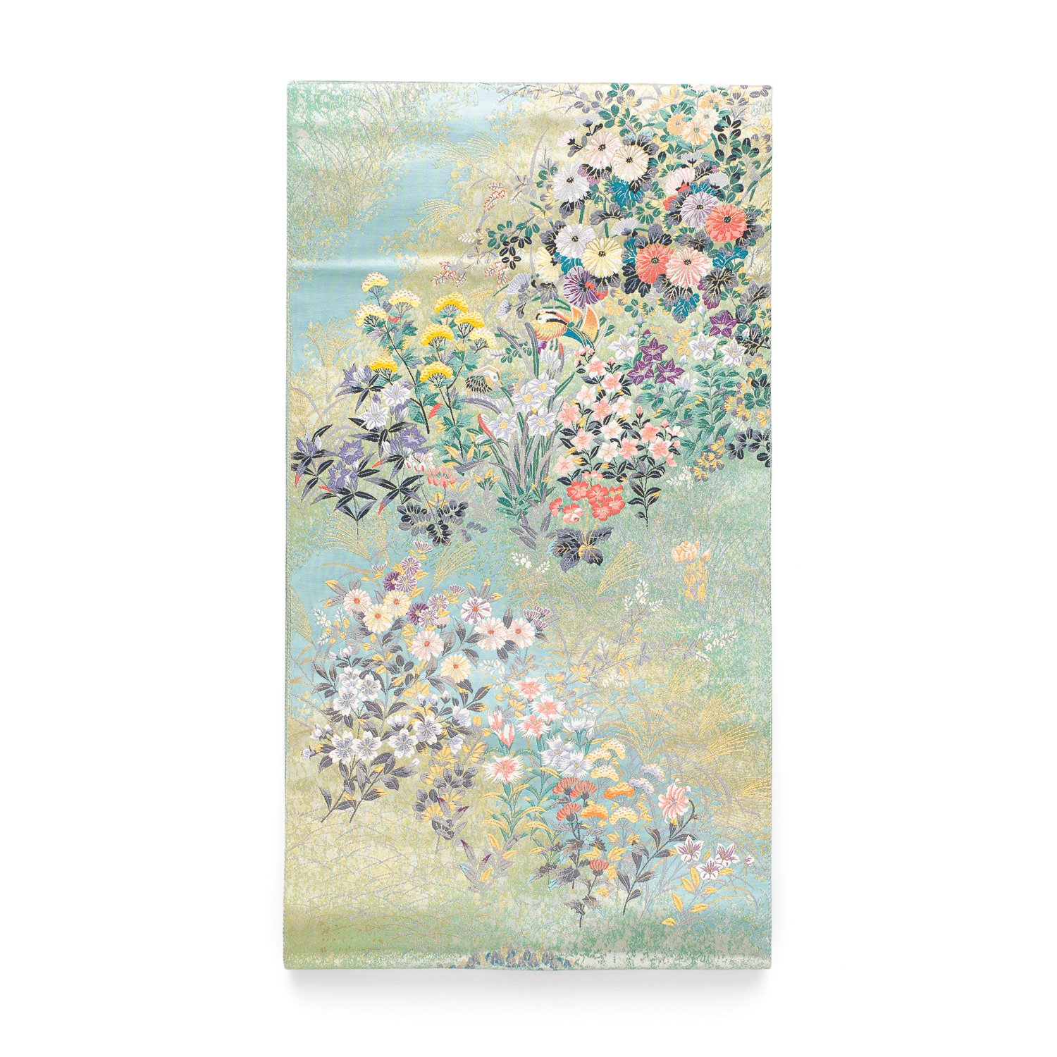 「袋帯●鴛鴦と秋草模様」の商品画像