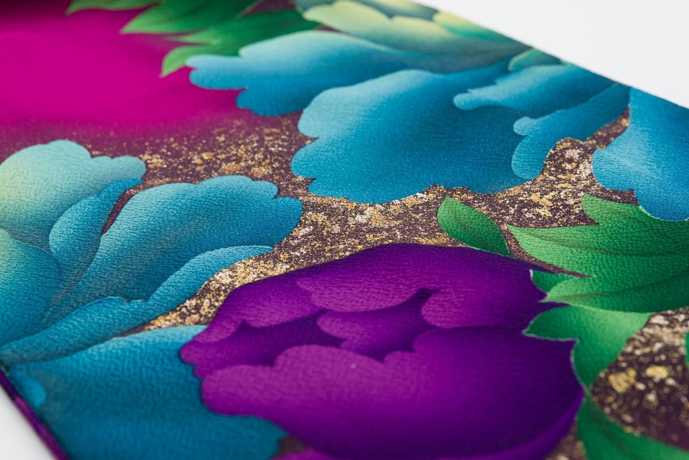 専用です☆アンティークマゼンダピンクの着物単品 O's boutiqueオリジナル】個性的で可愛いコットン単衣着物