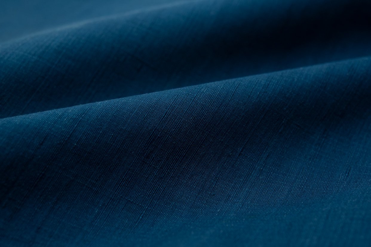 単衣 紬 絞り付け下げ 青海波 - からん::アンティーク着物・リサイクル