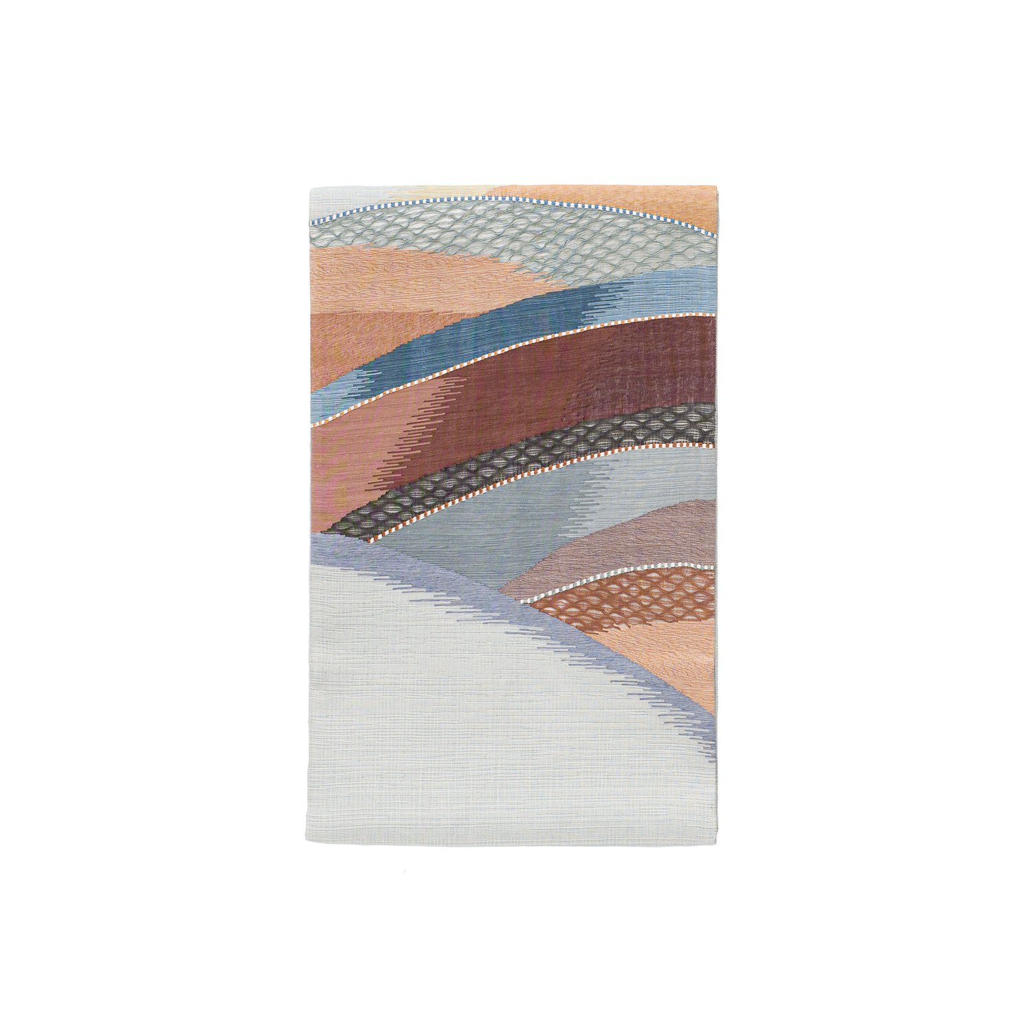 「夏袋帯●紗　虹のような曲線　洒落袋帯」の商品画像
