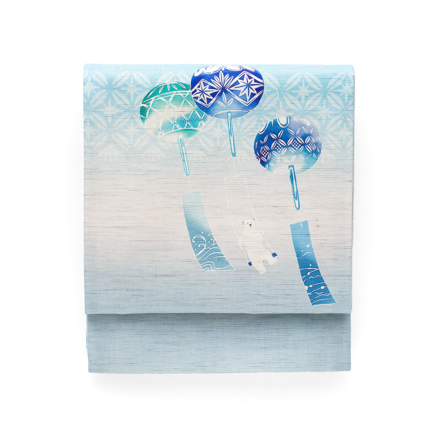 「召しませ花　麻京袋帯　風鈴ブランコ」の商品画像