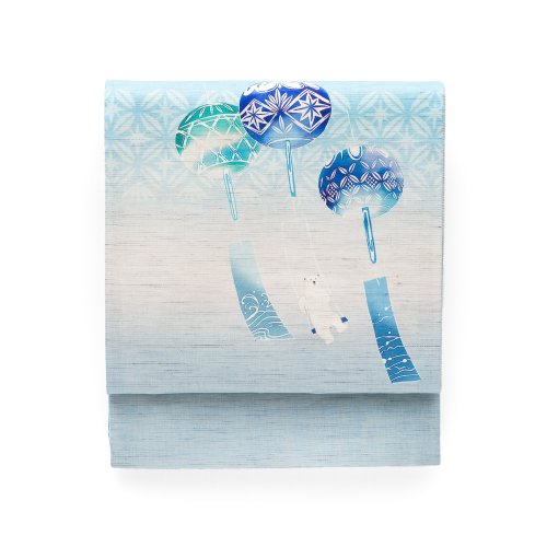 召しませ花　麻京袋帯　風鈴ブランコのサムネイル画像