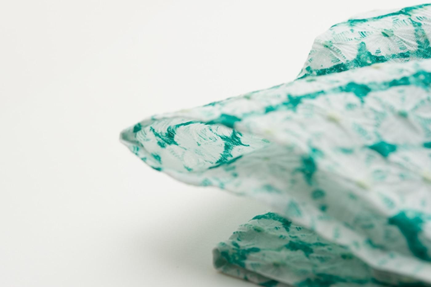 新品 有松絞り浴衣 朝顔 蜘蛛絞り - からん::アンティーク着物