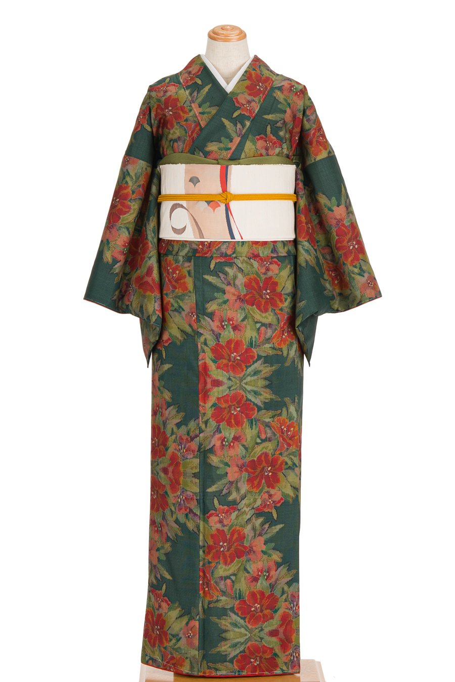 「大島紬　百合の花」の商品画像