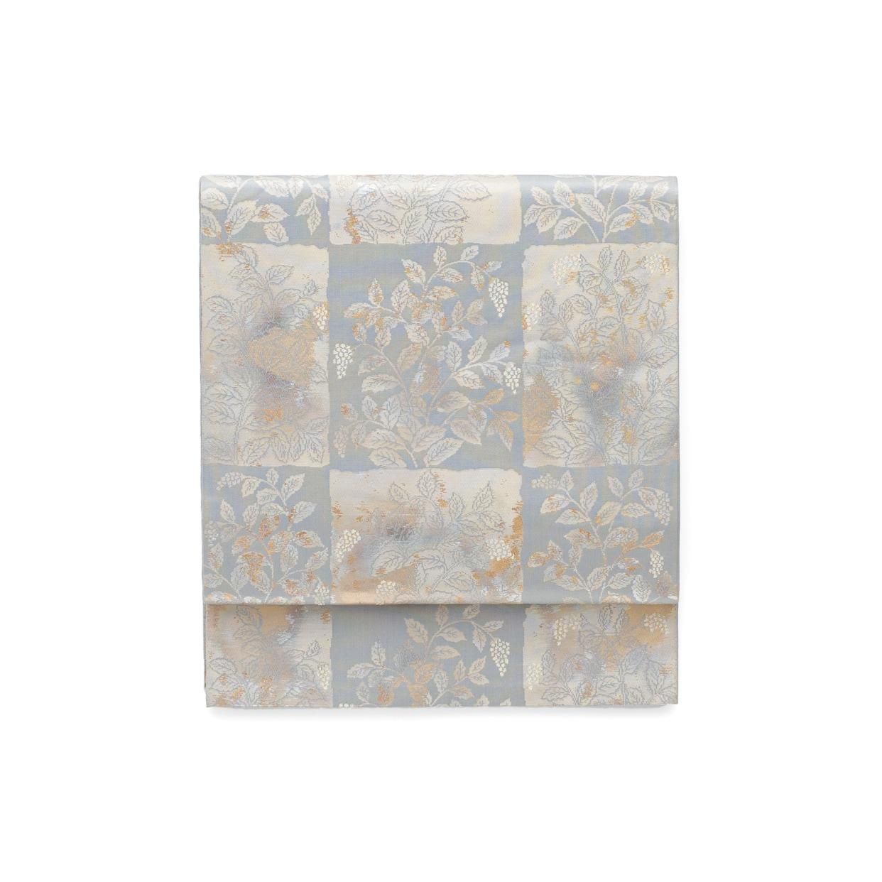 袋帯○市松に葡萄 - からん::アンティーク着物・リサイクル着物の通販