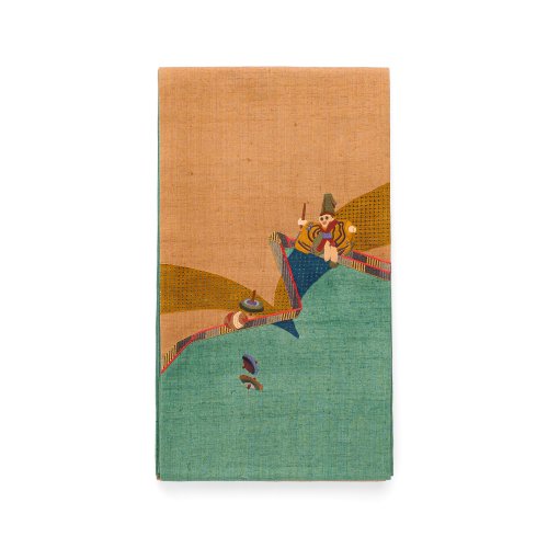 洒落袋帯●独楽で遊ぶ人のサムネイル画像