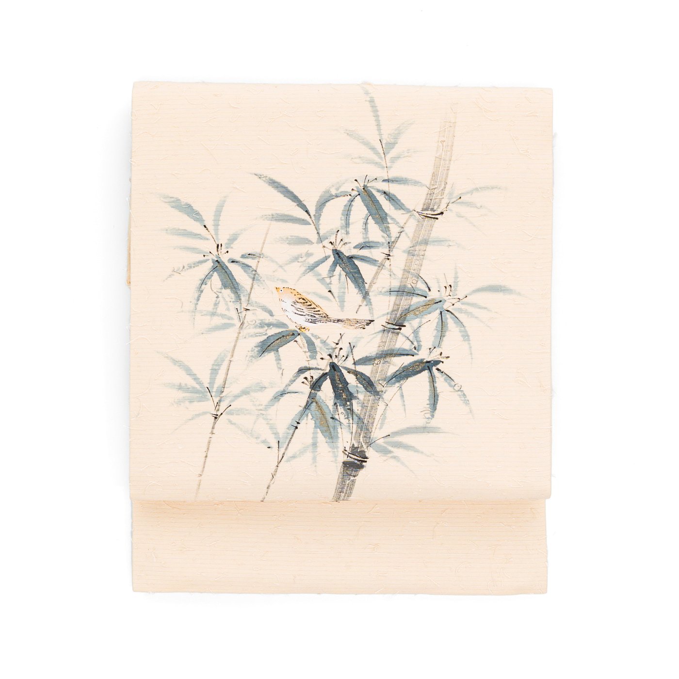 「ひげ紬　竹に鳥」の商品画像