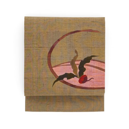 紬　皿の上の蕪のサムネイル画像