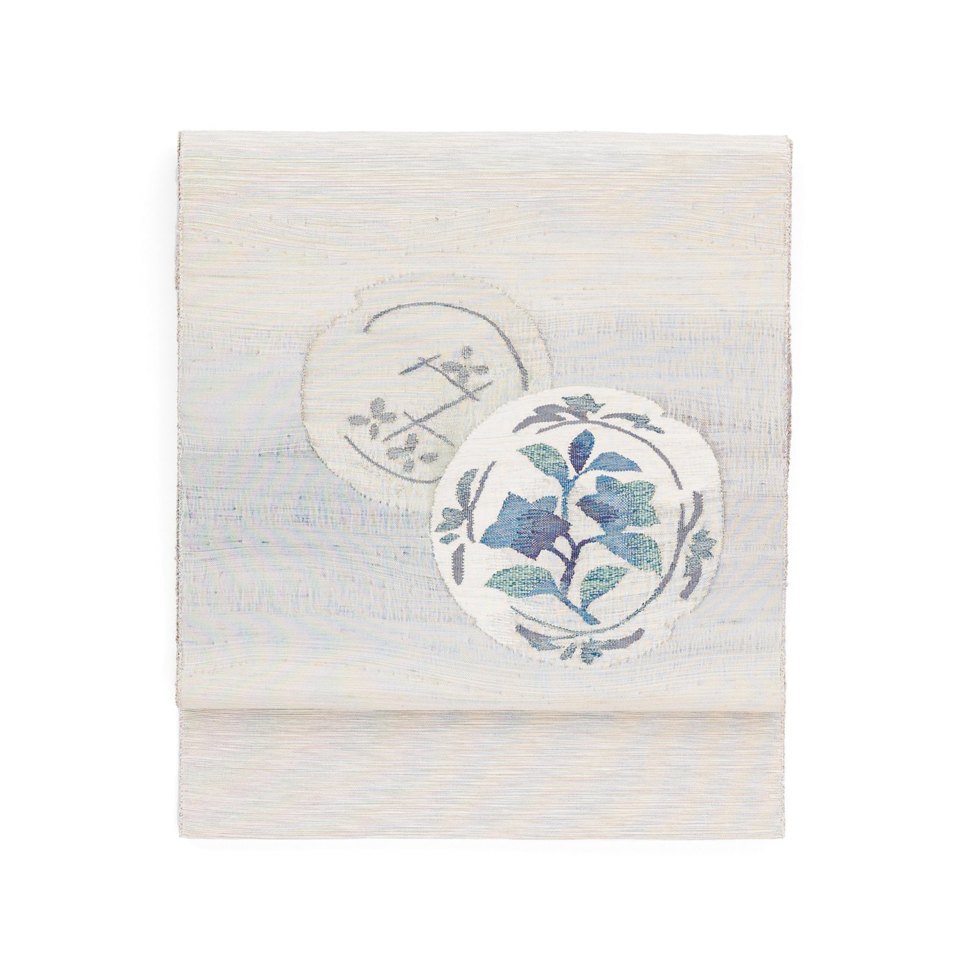 「すくい織り　丸に花」の商品画像