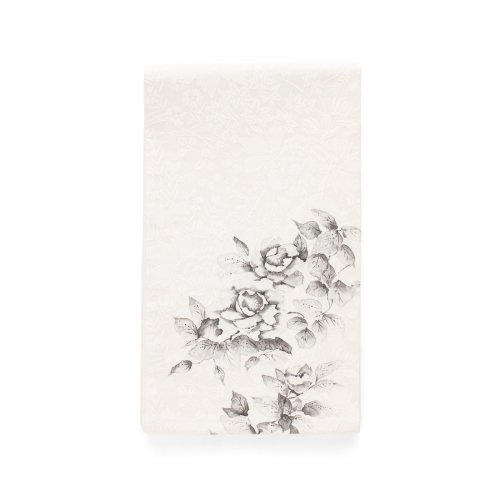 洒落袋帯●膨れ織り　墨色の花のサムネイル画像