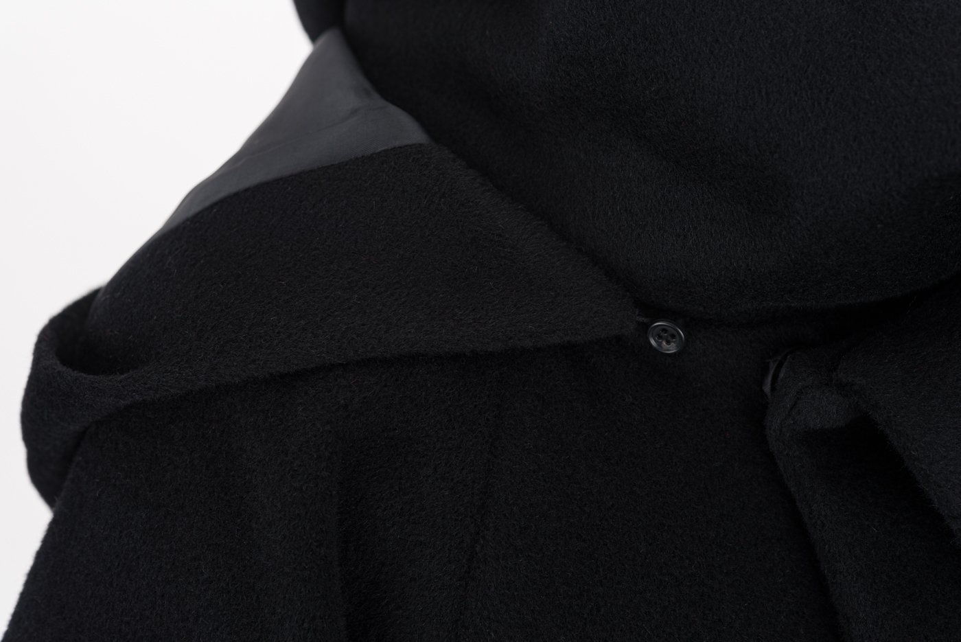 アンティークアンティーク 和装コート カシミア 黒 ショール付 - 着物