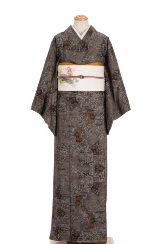 大島紬　花と器のサムネイル画像
