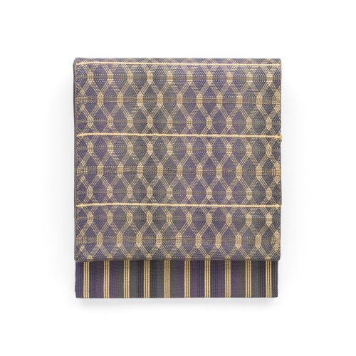 袋帯●組織　縞と変わり格子のサムネイル画像