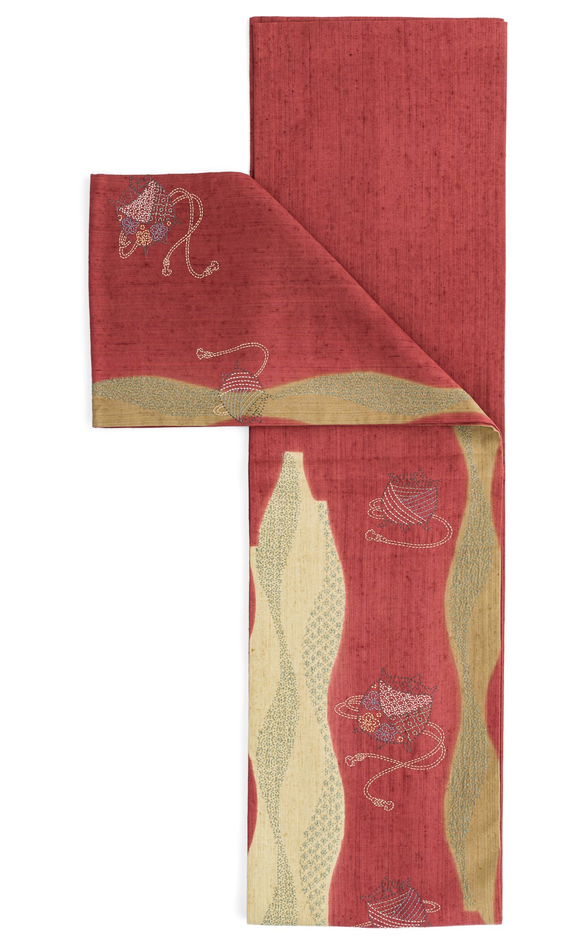 刺子 刺繍 袋帯 洒落袋帯 | www.fikretharman.com.tr