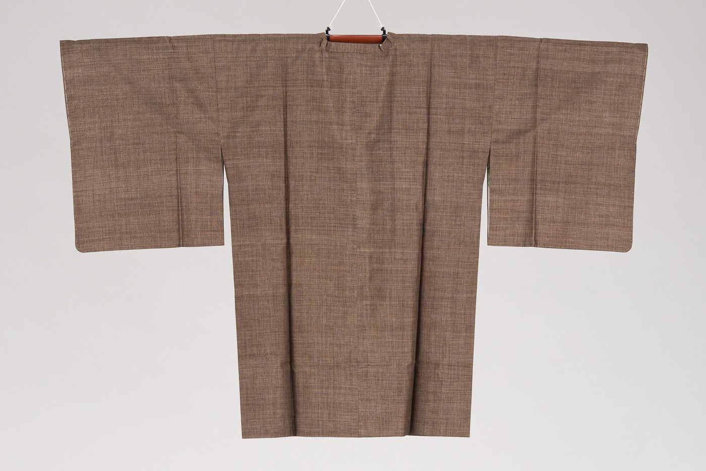 道行コート 大島紬 焦茶 - からん::アンティーク着物・リサイクル着物 