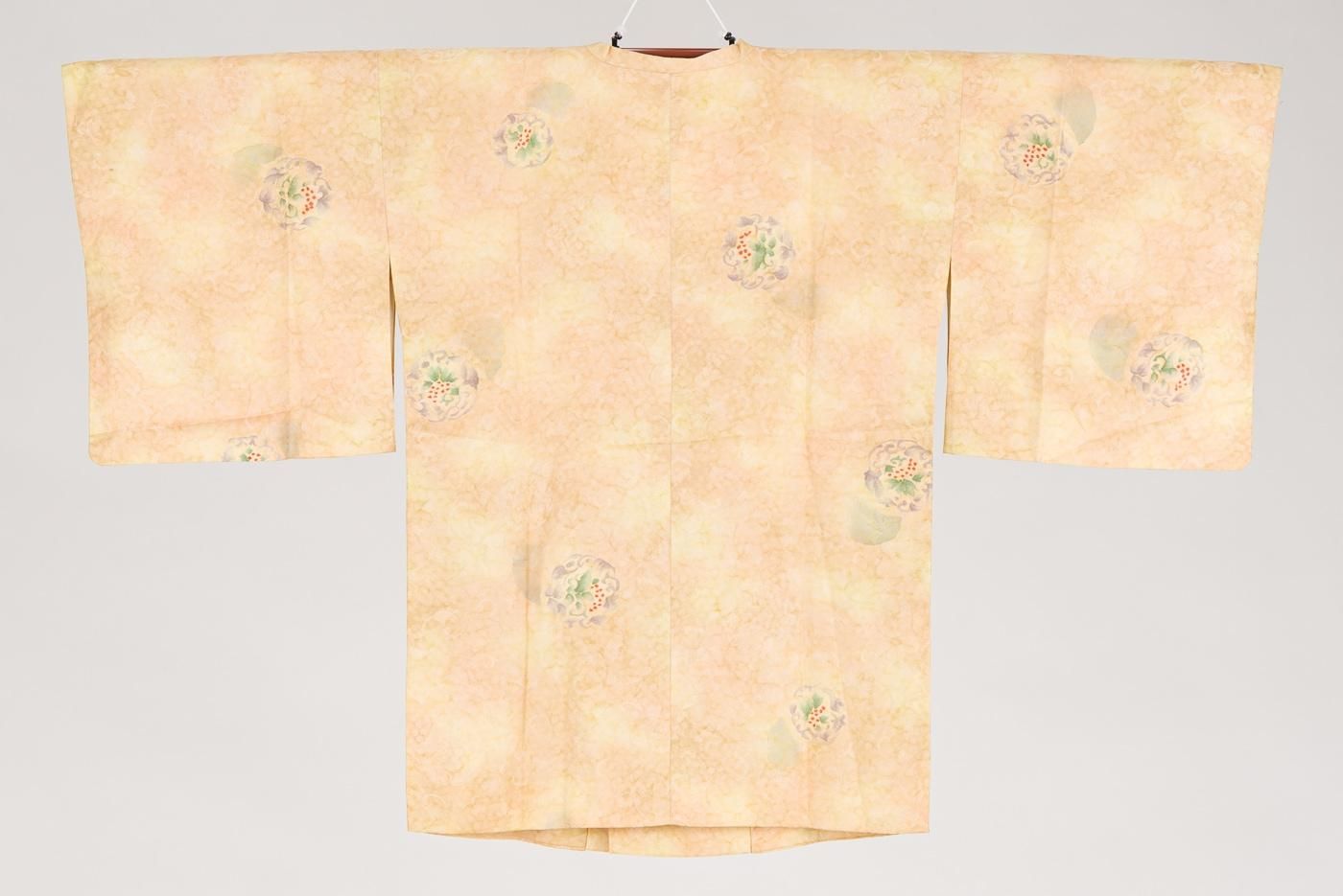 道行コート 地紋起こし 葡萄 - からん::アンティーク着物・リサイクル