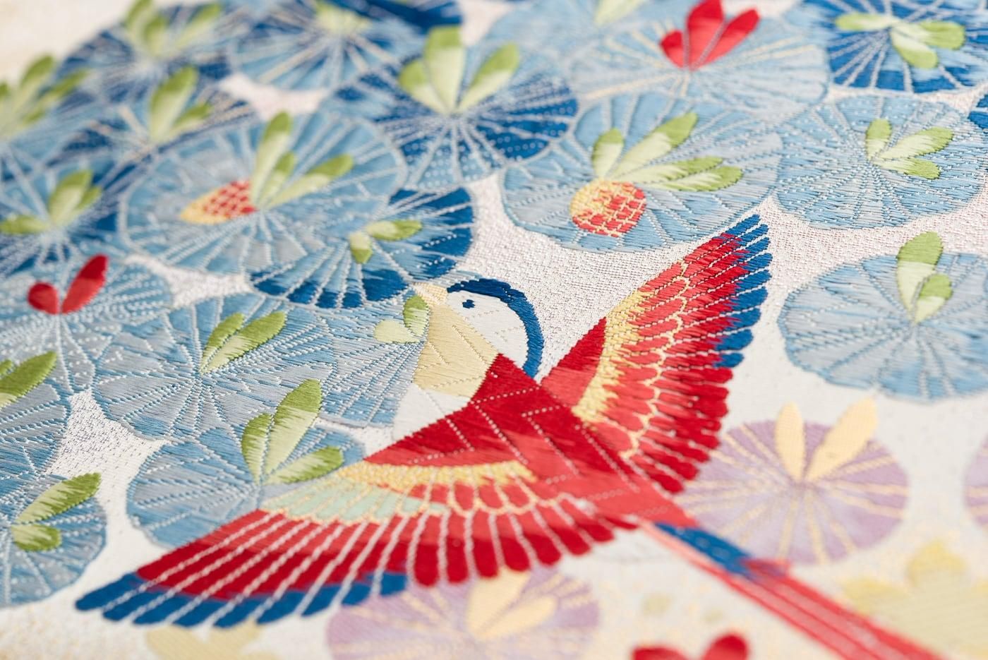 袋帯○花鳥模様 - からん::アンティーク着物・リサイクル着物の