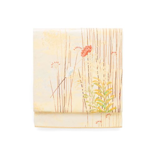 洒落袋帯●背の高い花のサムネイル画像