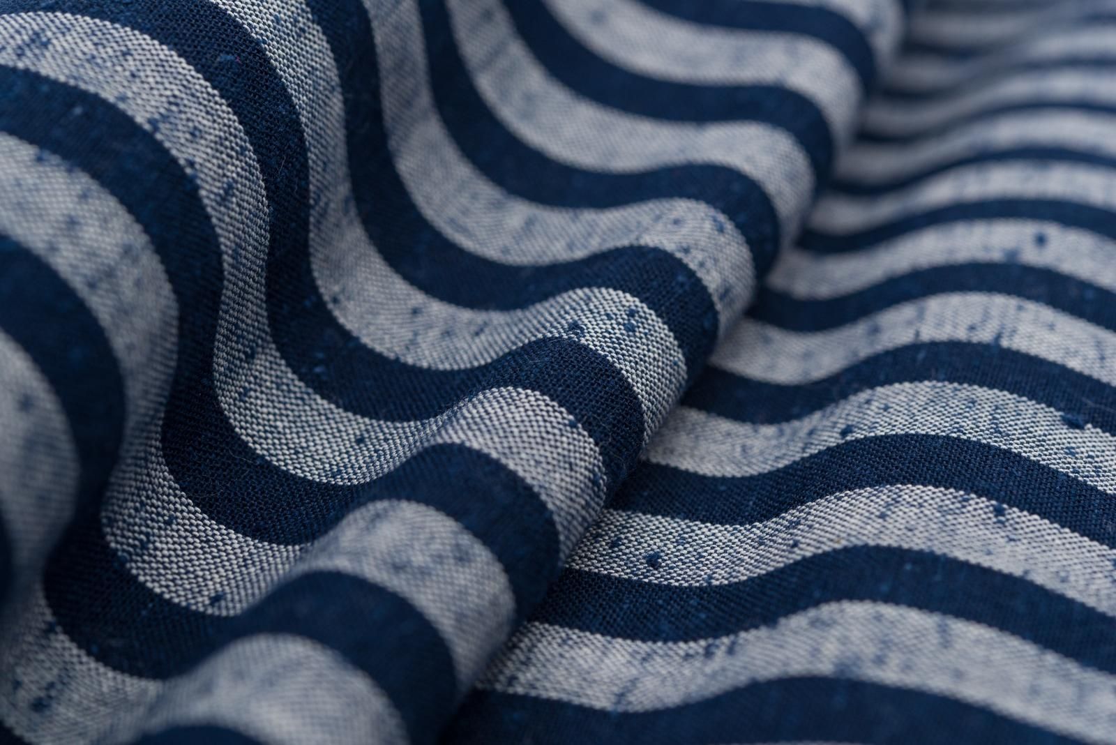 新品 遠州木綿 単衣 大名縞 - からん::アンティーク着物・リサイクル