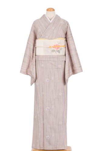 単衣　大島紬　ねじり梅のサムネイル画像