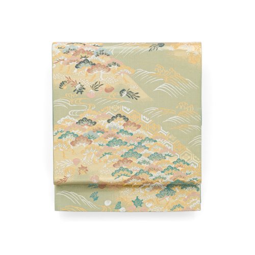 袋帯●松原　波と貝のサムネイル画像