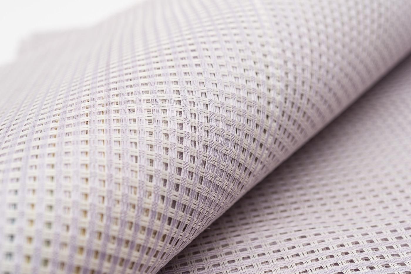 夏帯 羅 菱と横段模様 - からん::アンティーク着物・リサイクル着物の