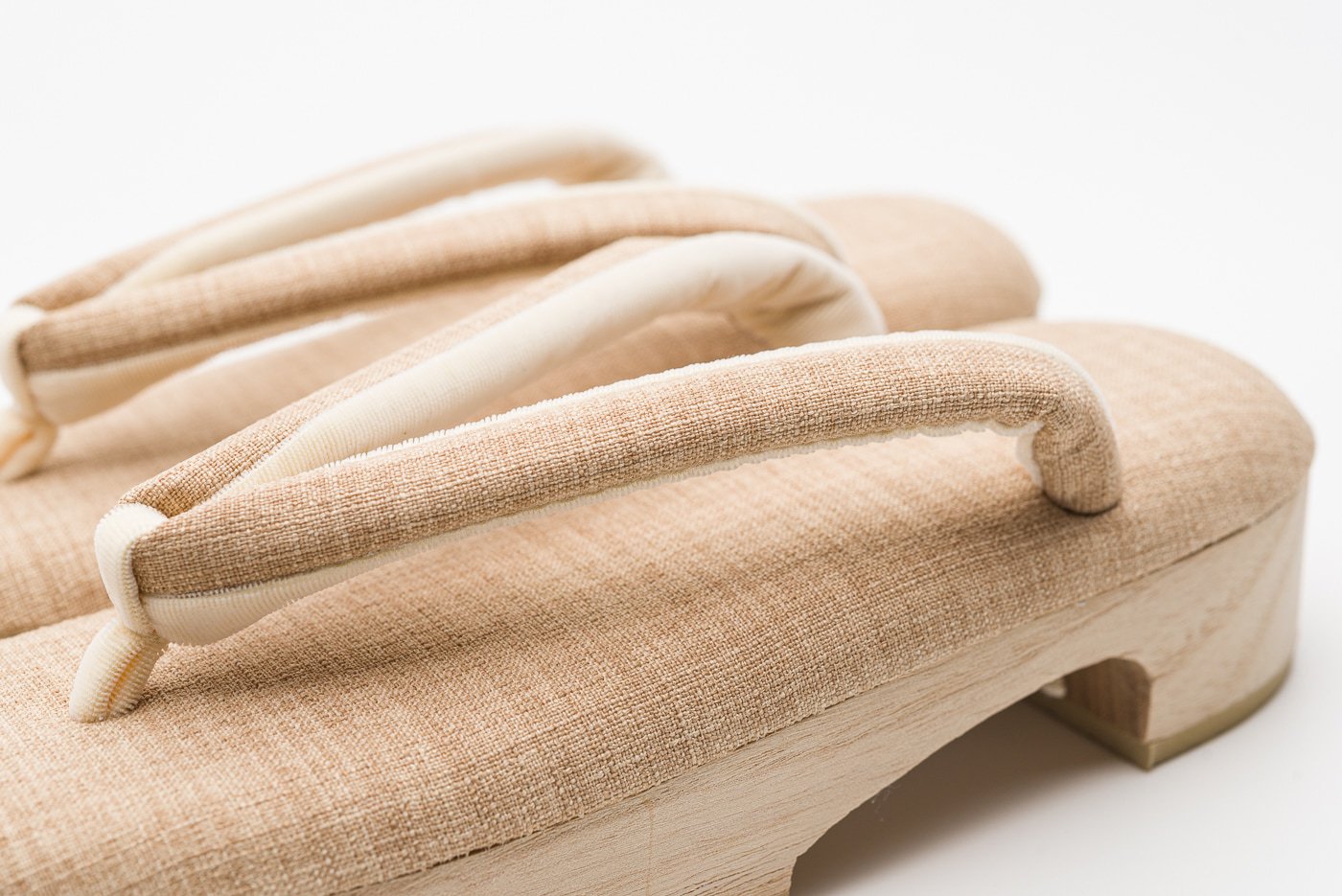 木台の草履 薄茶 低反発 - からん::アンティーク着物・リサイクル着物
