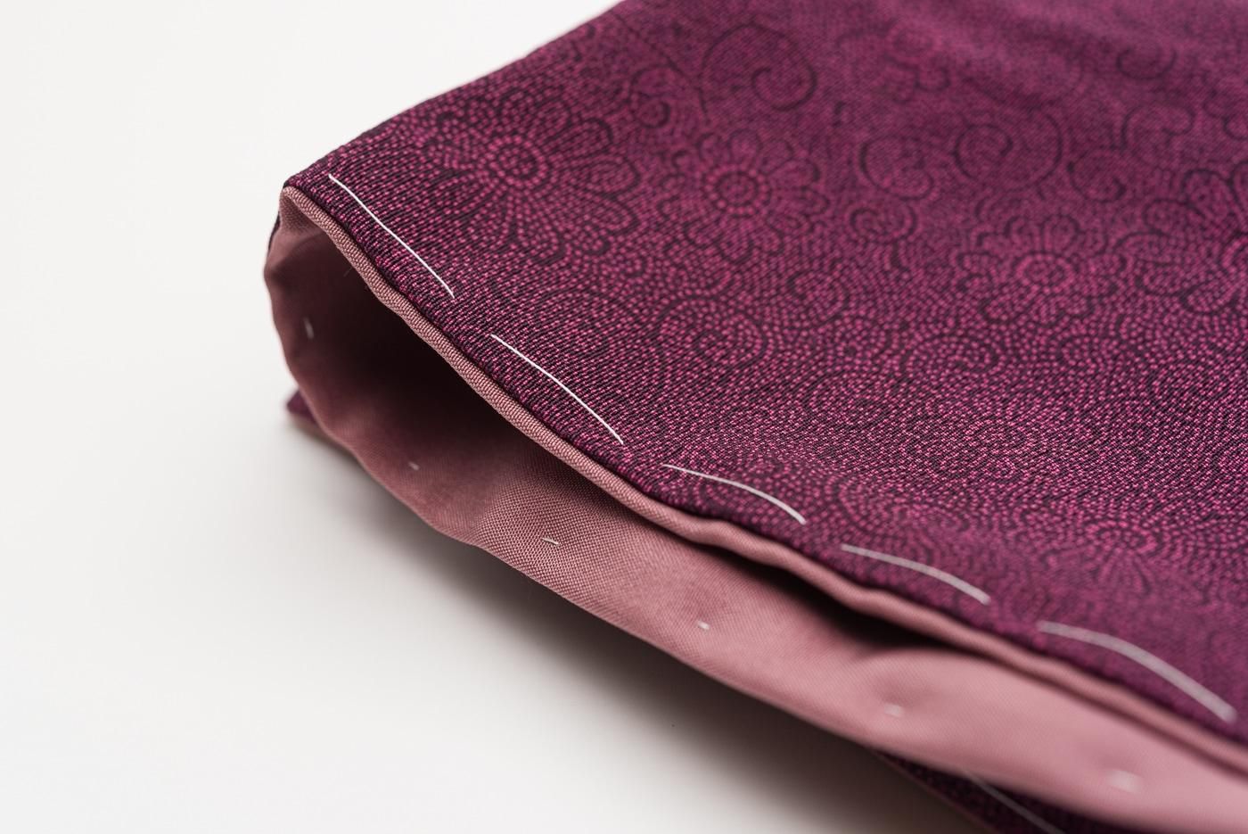 江戸小紋 細合俊男 菊唐草 - からん::アンティーク着物・リサイクル