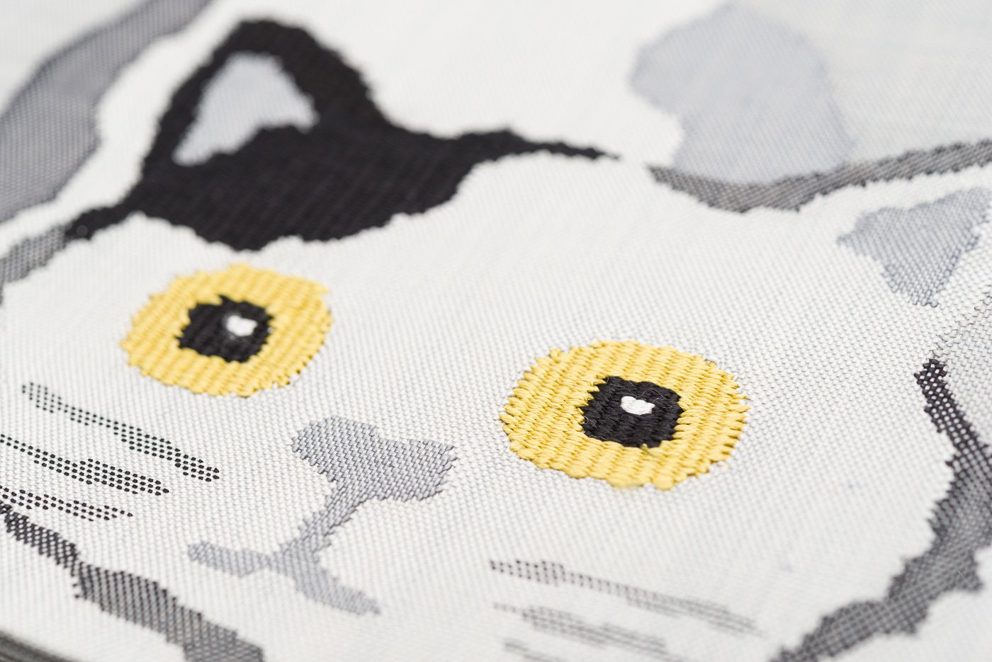 帯帯関連小物名古屋帯豹柄に猫ちゃんのポイント柄がカッコ可愛い帯 - 着物