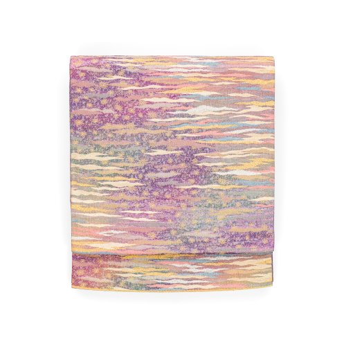 袋帯●キラキラ霞模様のサムネイル画像